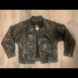 Michael Jackson Thriller inspired leather Jacket Size L
