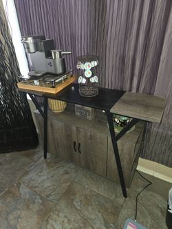 Adorable coffee or liquor  bar