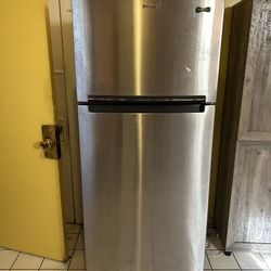 Stainless Steel Refrigerator And Electric Stove