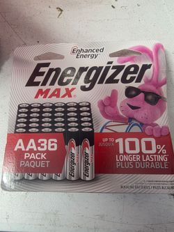AA battery 36 pack Energizer Max