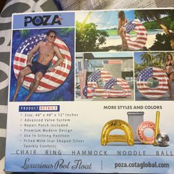 Giant Tube USA Flag Confetti 