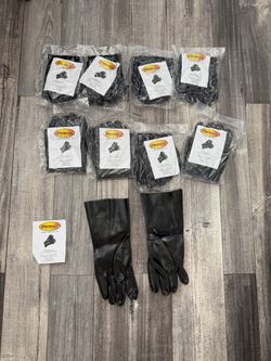 Phoenix Textile Industries PVC Chemical Gloves – Lot of 12