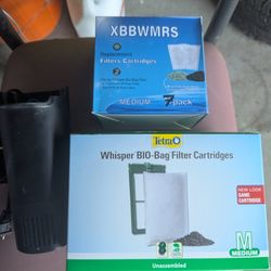 Aquarium Filter W/ Cartridges.