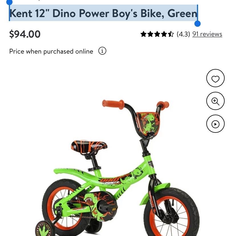 Kent dino shop power bike