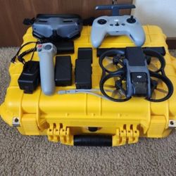 Dji avata is in good condition, and a little bit of scratches on the drone can do $1000.