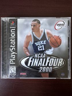 NCAA Final Four for PlayStation 1 with manual