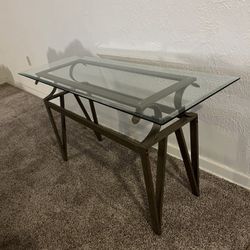 Glass Console Table