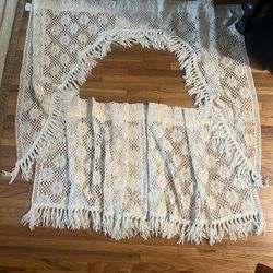 Curtain Set – Crochet / Lace  (1225)