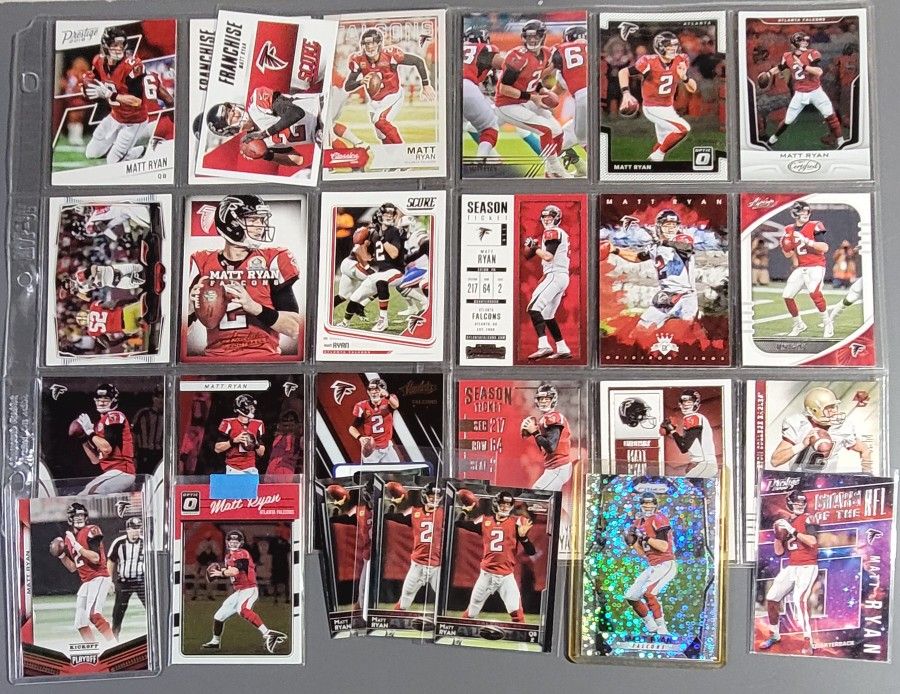๐ 31 Card (28 Different)) QB Matt Ryan Cards