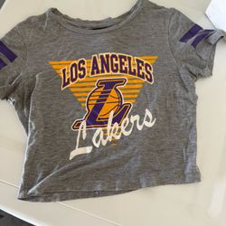 Cute Lakers Crop Top