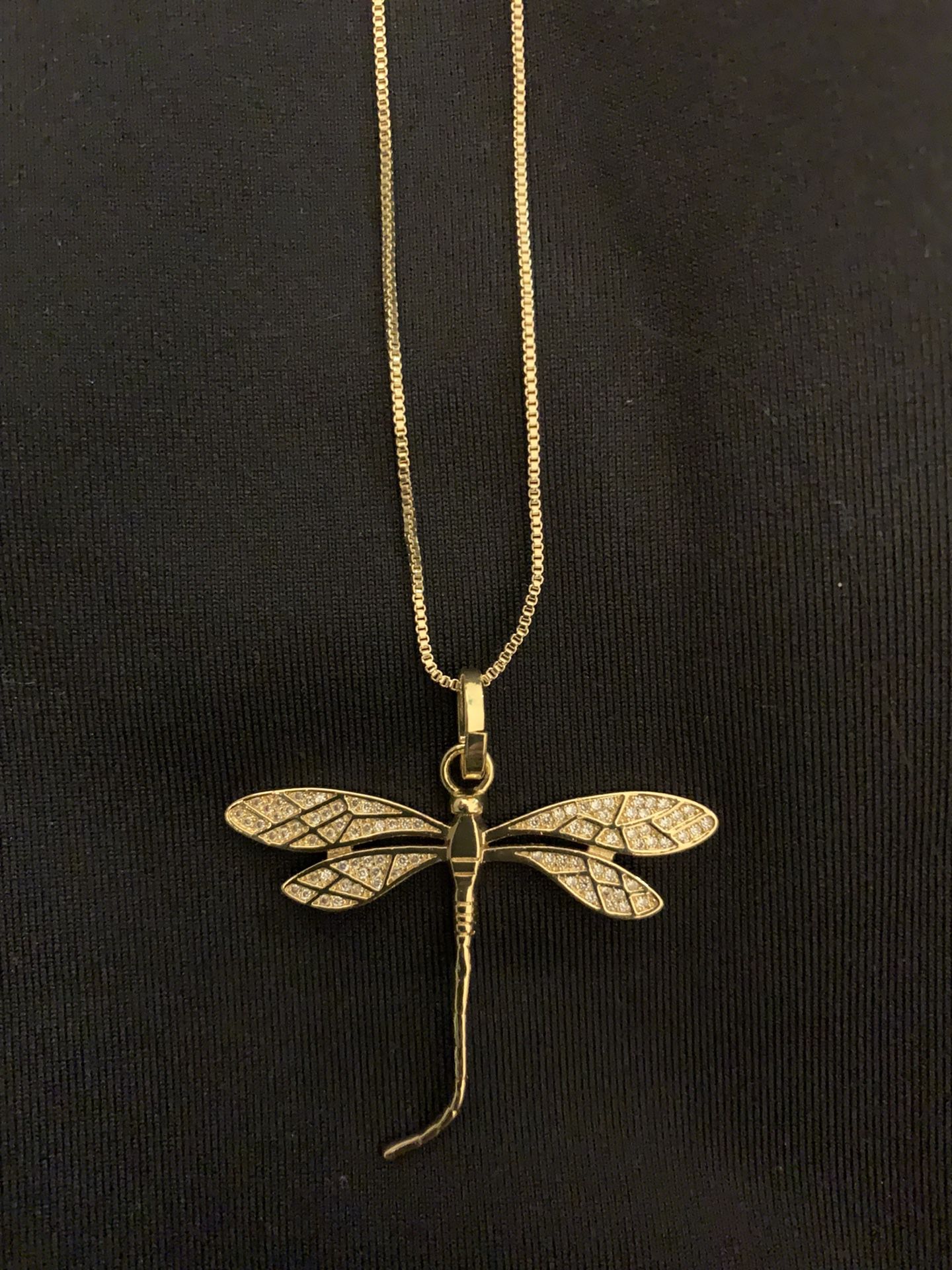 Chain With Dragonfly