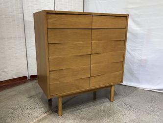 NEW! ARTICLE Merto 33″ 2-Drawer Cabinet – Natural Oak
