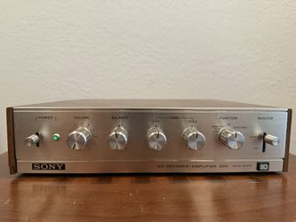 SONY SQA-200 Stereo Quadrophonic Sound Decoder 