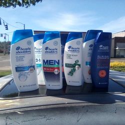 A Variety Of Head And Shoulders Shampoos And Conditionersi