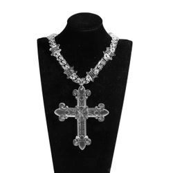 Custom Clear Acrylic Cross Link Detachable Chain 