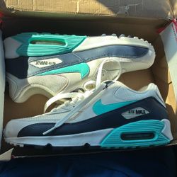 nike air max Shoes aururo green/blue Discontinued Color