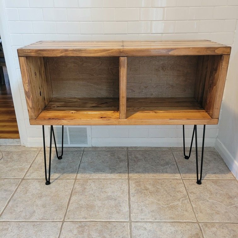 VinylRecord Storage Console will be donated on 6/26. Best offer takes it.