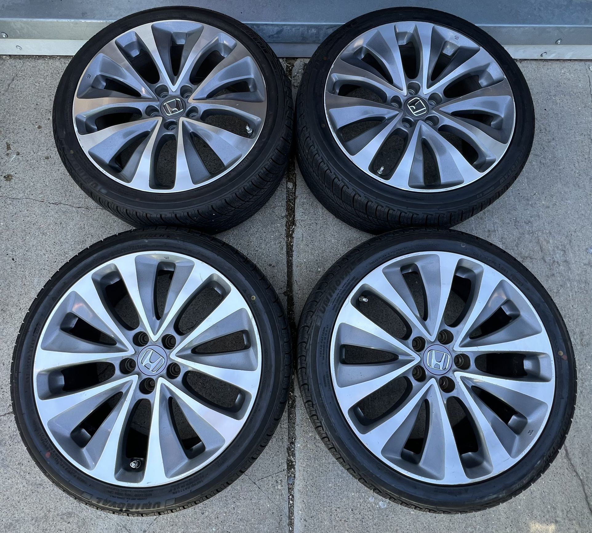 19” Honda Accord Sport TSX TL Factory OEM Wheels Rims Tires 19 inch for ...