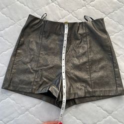 Forever 21 Metallic Shorts
