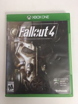 Xbox one fallout 4 game