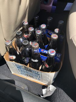 VINTAGE PEPSI BOTTLES