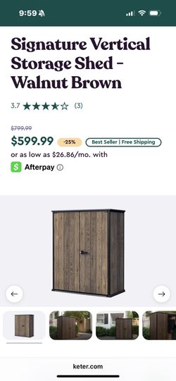 Keter Outdoor Storage Shed