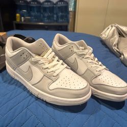Nike dunks grey fog