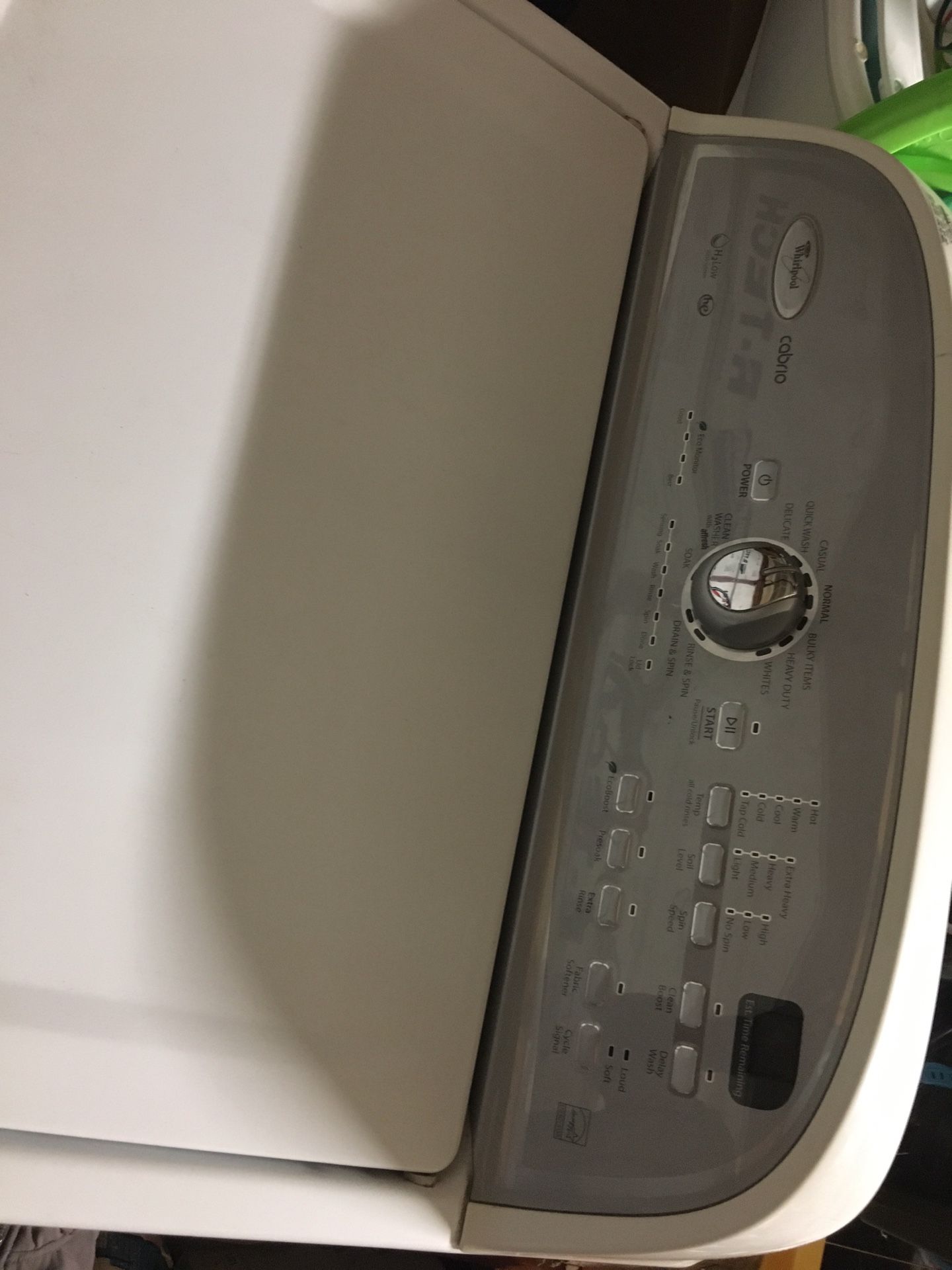 Whirlpool Cabrio Washing Machine