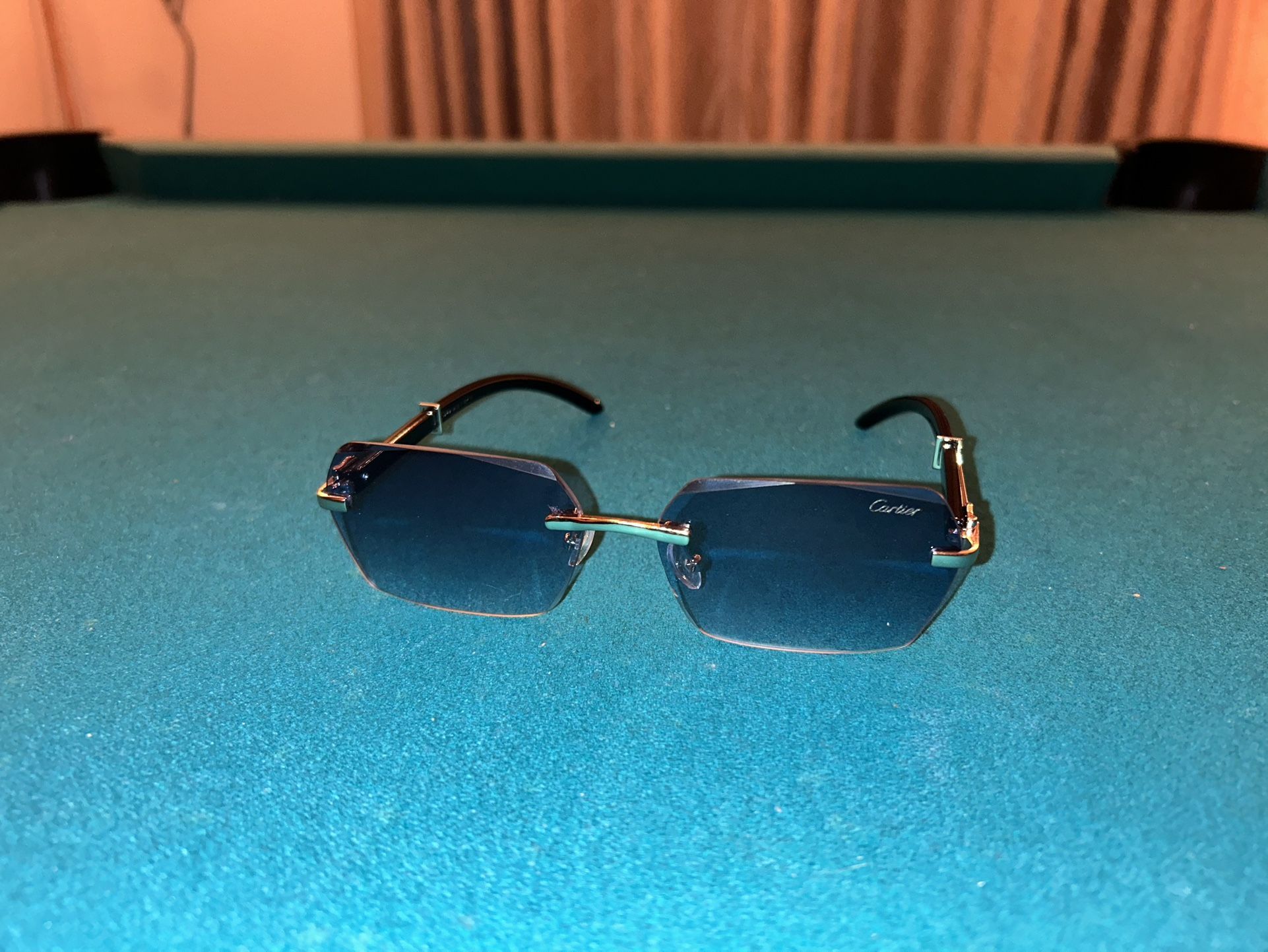 Cartier Sunglasses (dark blue tint)