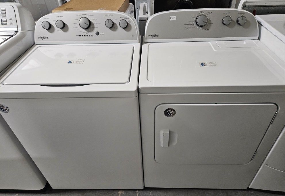 Whirlpool Large Capacity Washer And Electric Dryer 