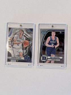 Flagg &  Knueppel College Cards!! Rookies 