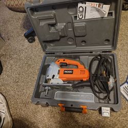 Rigid Corded Jigsaw W/ Blades