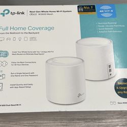 tp-link Deco W3600(2-pack) AX1800 Whole Home Mesh Wi-Fi 6 System