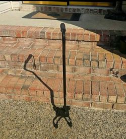 Adjustable Walking Support Quad Cane - Black