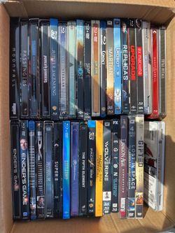 Movie dvd and Blu-ray
