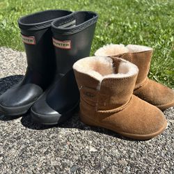 Toddler Hunter Boots And Ugg Boots