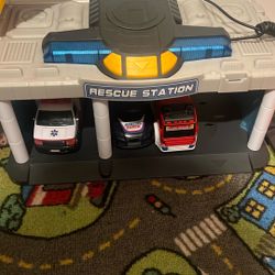 Rescue Stations With 3 Cars 