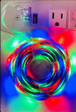 NEW, Illumina, Neon 15 Function 12 ft LED Strip with Remote. Open Box.