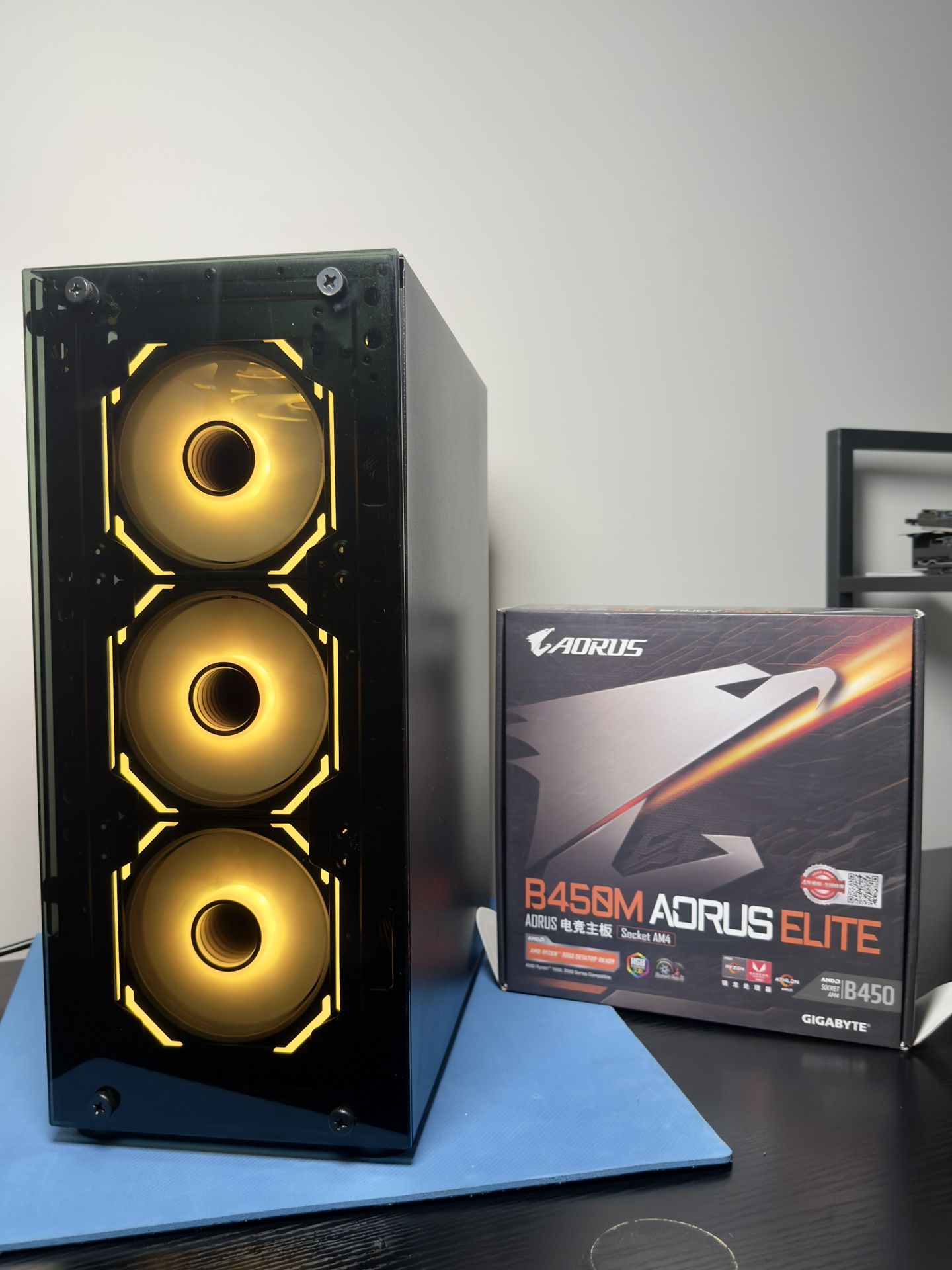 Custom Gaming PC MSI RTX 3050 8gb Ryzen 7 1TB SSD Fast 1080p Desktop