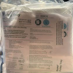 foley catheter Tray