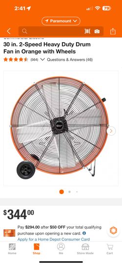 Drum Fan