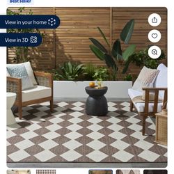 Outdoor & Indoor Rug 6x9