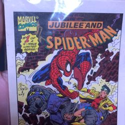 Mini Marvels Spider-Man Comic Limited Rare Edition 1of 4 Issued Series And 2of 4 Limited Series 