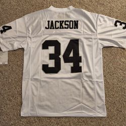 Bo Jackson Raiders Classic Jersey Sizes L