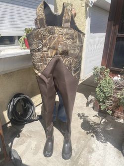 Mens Boot Sz 12 Real Tree Max 5-600 G Waterfront Wader Overalls 🥾