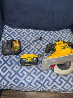 DeWalt Skil saw full set up