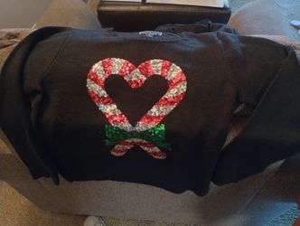 Women's Sequined Christmas Sweater 