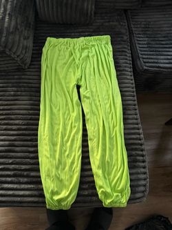 3XL Neon Yellow  Parachute Pants