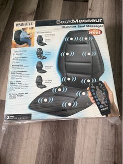Homedics back messeur 10 motor seat with heat massager
