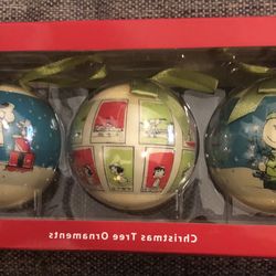 Peanuts Snoopy Target Exclusive SET of 3 NEW 2014 Hallmark COMIC Ornament RARE